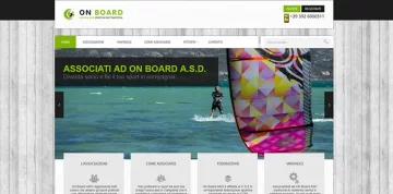 Associazione Sportiva – sito istituzionale per comunicazione e attività