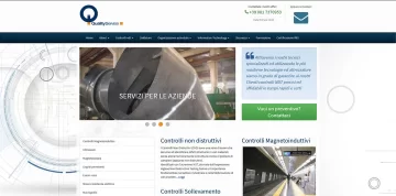 Quality Service – sito istituzionale per servizi NDT e controlli industriali