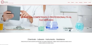 Vetrochimica – piattaforma prodotto per reagenti e attrezzature di laboratorio