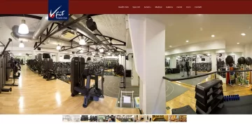 Vfit – sito per palestra e wellness con focus su servizi e iscrizioni