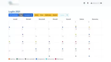 Calendario Eventi – web app riservata per condivisione e notifiche