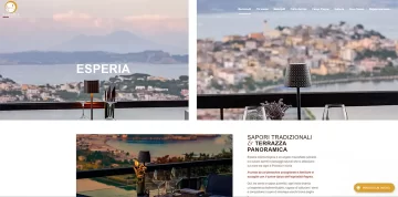 Esperia Campi Flegrei – sito WordPress per ristorante e brand experience